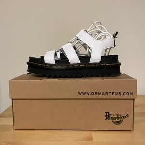 Dr Martens nartilla sandal white Womens 7